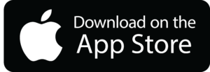 A black and white image of the download app store.