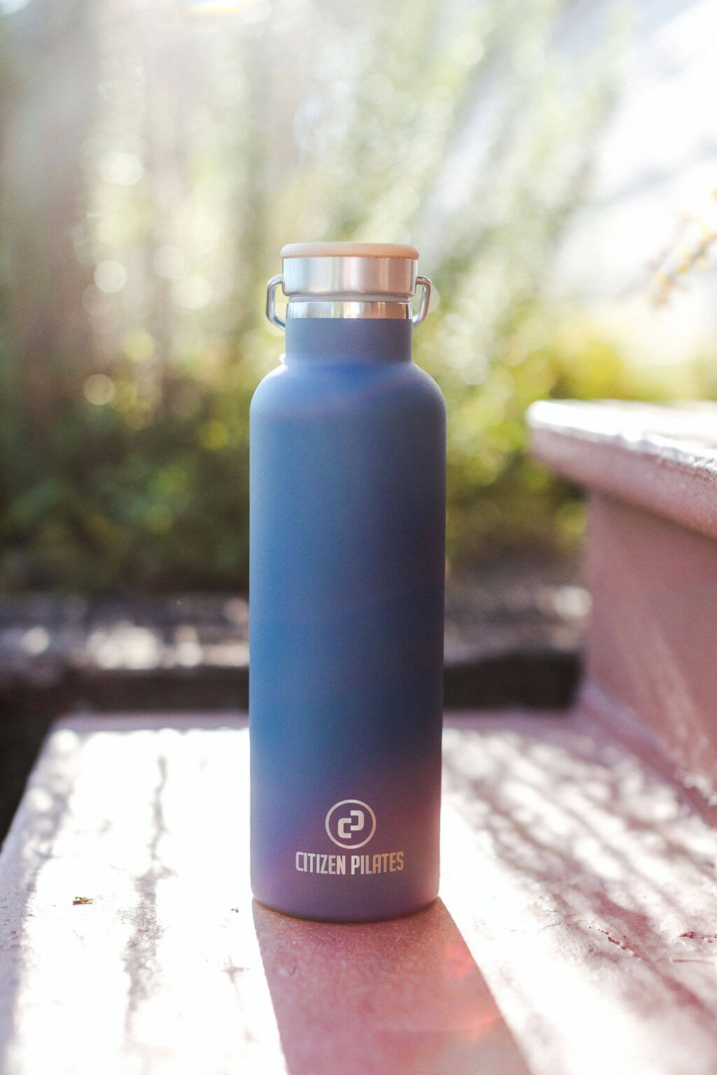 Water Bottles, Blue Virtue Stainless Steel 24Hr Cool Water Bottle –